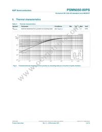 PSMN050-80PS Datasheet Page 4
