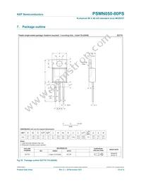 PSMN050-80PS Datasheet Page 10