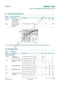 PSMN057-200B Datasheet Page 4