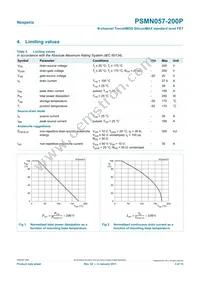 PSMN057-200P Datasheet Page 3