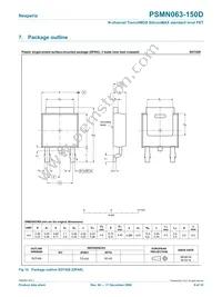 PSMN063-150D Datasheet Page 9