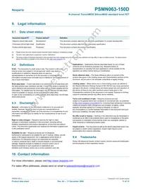 PSMN063-150D Datasheet Page 11