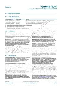 PSMN069-100YS Datasheet Page 13