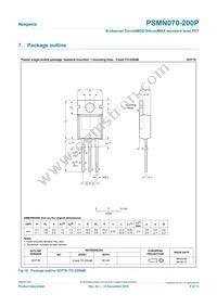 PSMN070-200P Datasheet Page 9