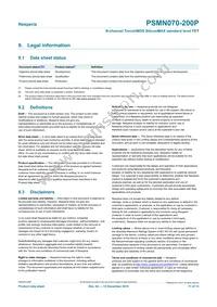 PSMN070-200P Datasheet Page 11