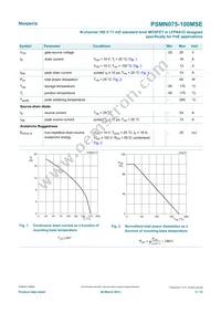 PSMN075-100MSEX Datasheet Page 3