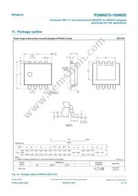 PSMN075-100MSEX Datasheet Page 10