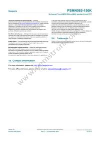 PSMN085-150K Datasheet Page 12