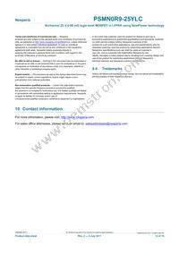 PSMN0R9-25YLC Datasheet Page 14