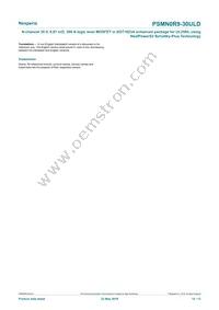 PSMN0R9-30ULDX Datasheet Page 12