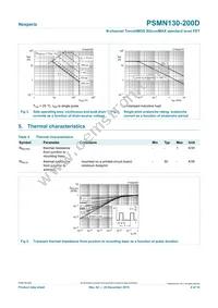 PSMN130-200D Datasheet Page 4
