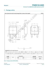 PSMN130-200D Datasheet Page 8