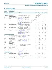 PSMN165-200K Datasheet Page 5