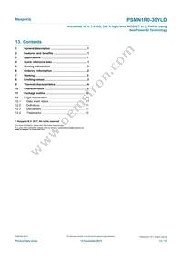 PSMN1R0-30YLDX Datasheet Page 13