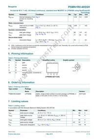 PSMN1R0-40SSHJ Datasheet Page 2
