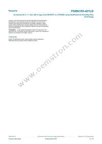 PSMN1R0-40YLDX Datasheet Page 13