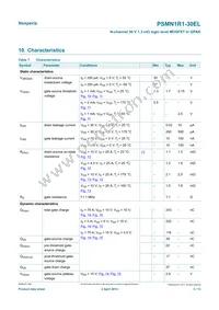 PSMN1R1-30EL Datasheet Page 5