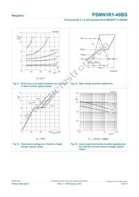 PSMN1R1-40BS Datasheet Page 8