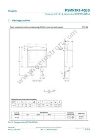 PSMN1R1-40BS Datasheet Page 10
