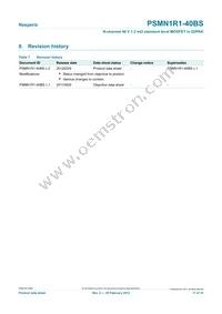 PSMN1R1-40BS Datasheet Page 11