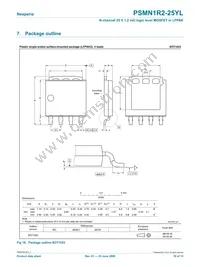PSMN1R2-25YL Datasheet Page 10