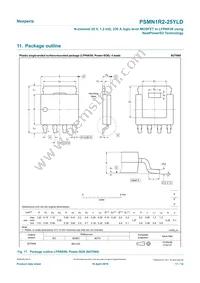 PSMN1R2-25YLDX Datasheet Page 11