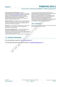 PSMN1R2-30YLC Datasheet Page 14