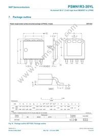 PSMN1R3-30YL Datasheet Page 11