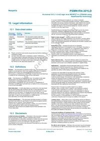 PSMN1R4-30YLDX Datasheet Page 11