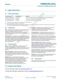 PSMN1R5-25YL Datasheet Page 12