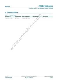 PSMN1R5-30YL Datasheet Page 12