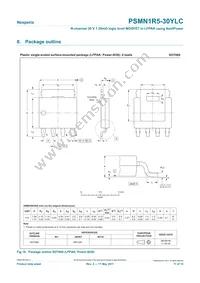 PSMN1R5-30YLC Datasheet Page 11