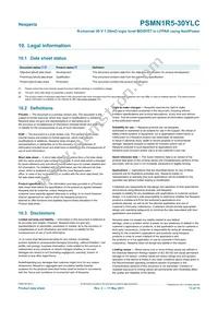 PSMN1R5-30YLC Datasheet Page 13