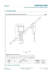 PSMN1R5-40ES Datasheet Page 10