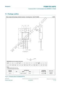 PSMN1R5-40PS Datasheet Page 11