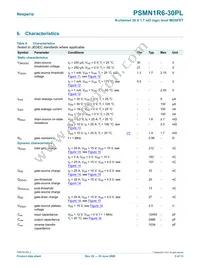 PSMN1R6-30PL Datasheet Page 5