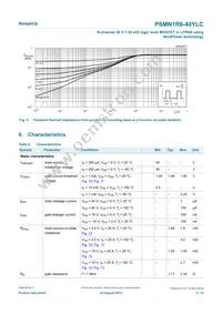 PSMN1R6-40YLC:115 Datasheet Page 5