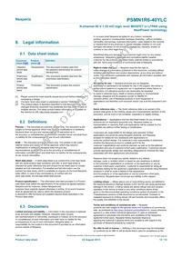 PSMN1R6-40YLC:115 Datasheet Page 12