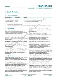 PSMN1R7-30YL Datasheet Page 13