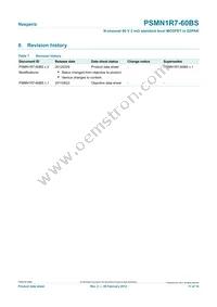 PSMN1R7-60BS Datasheet Page 11