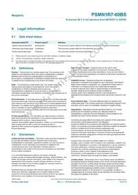 PSMN1R7-60BS Datasheet Page 12