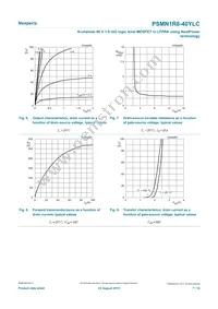 PSMN1R8-40YLC Datasheet Page 7