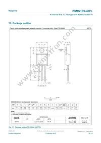 PSMN1R9-40PLQ Datasheet Page 10