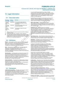 PSMN2R0-25YLDX Datasheet Page 12
