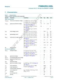 PSMN2R0-30BL Datasheet Page 6