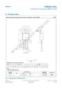 PSMN2R1-40PLQ Datasheet Page 10