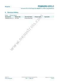 PSMN2R2-25YLC Datasheet Page 12