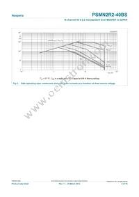 PSMN2R2-40BS Datasheet Page 4