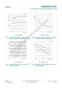 PSMN2R5-30YL Datasheet Page 7