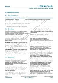 PSMN2R7-30BL Datasheet Page 13